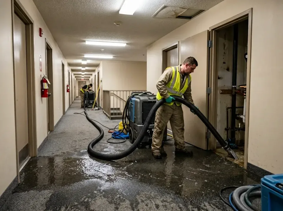 multi-unit-apartment-hallway-f-005 — frequently asked questions, Emergency Burst Pipe Water Extraction & Removal in Cold Spr…
